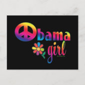Obama Girl Briefkaart (Voorkant)