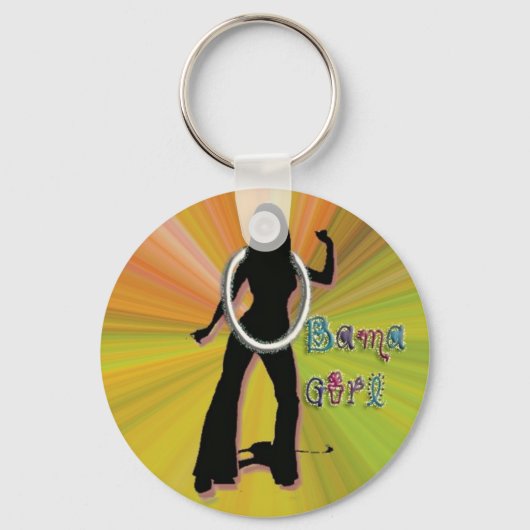 OBAMA GIRL GROOVY SLEUTELHANGER (Voorkant)