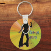 OBAMA GIRL GROOVY SLEUTELHANGER (Voorkant)