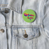 Obama Girl Ronde Button 5,7 Cm (In situ)