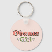 Obama Girl Sleutelhanger (Voorkant)