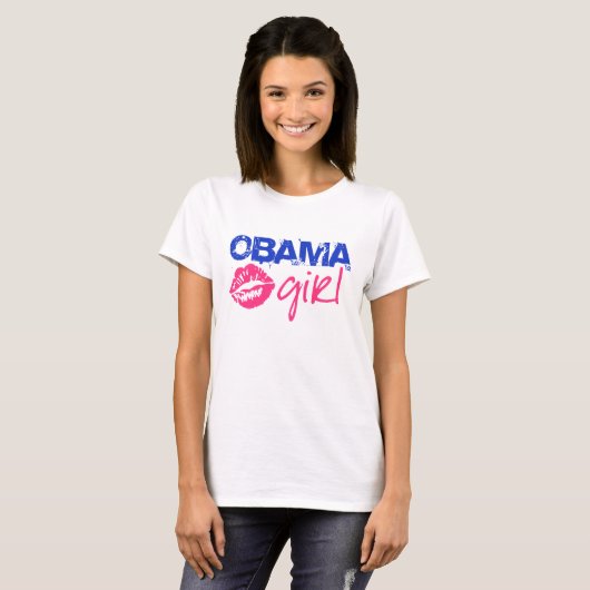 Obama Girl T-shirt (Voorkant volledig)