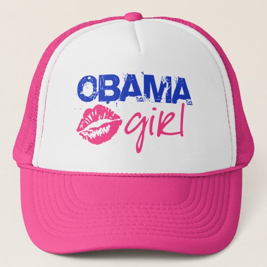 Obama Girl Trucker Pet (Voorkant)