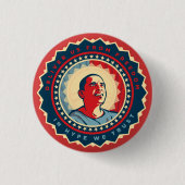 Obama God-King Button (Voorkant)