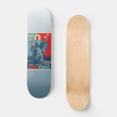 Obama God King Schaats Board Deck Persoonlijk Skateboard (Voorkant)