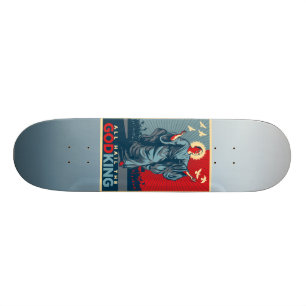 Obama God King Schaats Board Deck Persoonlijk Skateboard