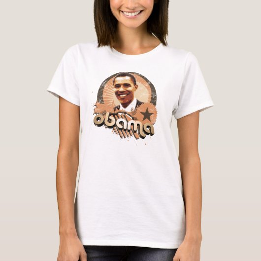 Obama Gold T-shirt (Voorkant)