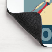 Obama Golfing FORE! Muismat (Hoek)