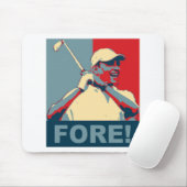 Obama Golfing FORE! Muismat (Met muis)