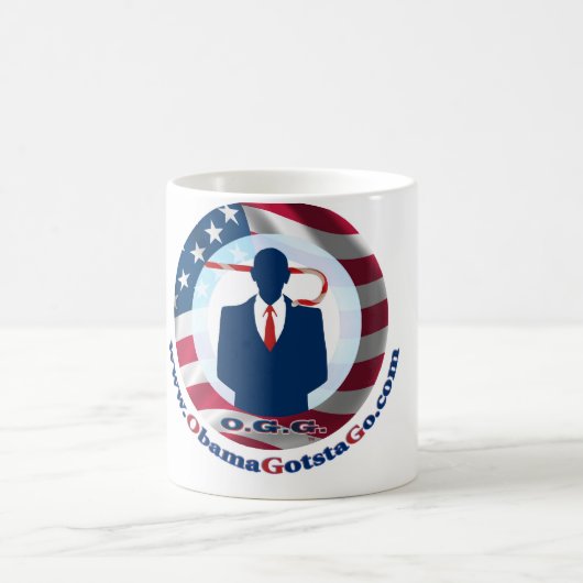 Obama Gotsta Go! Koffiemok (Center)