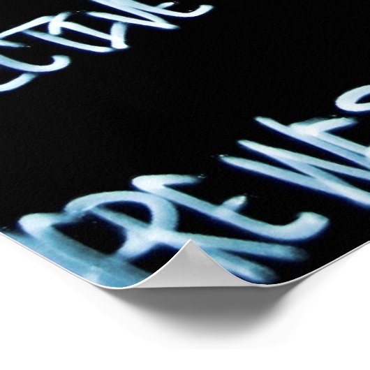 Obama Graffiti Poster (Hoek)