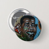 Obama Graffiti Ronde Button 5,7 Cm (Voorkant /achterkant)