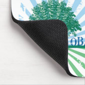 Obama Green Muismat (Hoek)