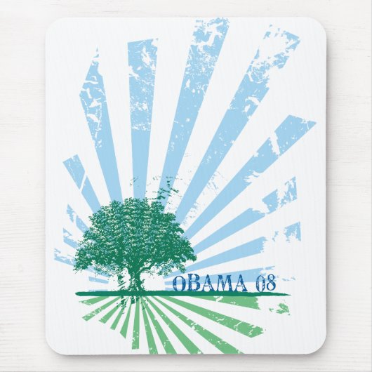 Obama Green Muismat (Voorkant)