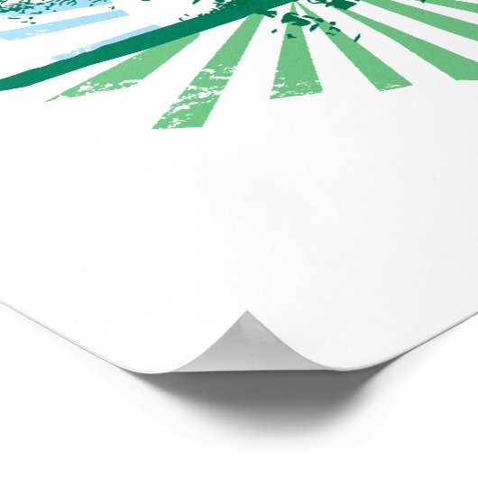 Obama Green Poster (Hoek)