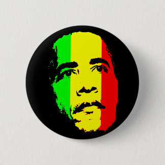 Obama groene rode Button