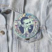 obama Groovy Dream Button (In situ)