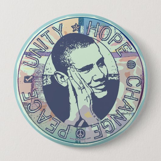 obama Groovy Dream Button (Voorkant)