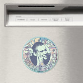 Obama Groovy Dream Magnet (Insitu (Vaatwasser))