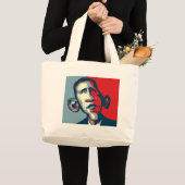 Obama Grote Tote Bag (Voorkant (product))