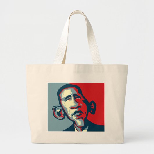 Obama Grote Tote Bag (Voorkant)