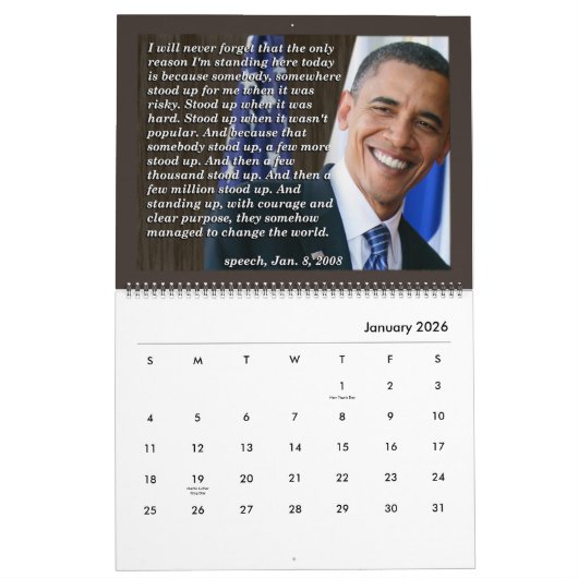 Obama haalt de agenda voor 2016 uit kalender (Jan 2026)
