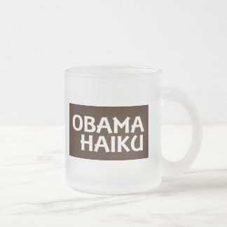 Obama Haiku Optics Mok