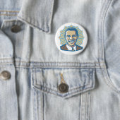 Obama Halo Portrait Button  (In situ)