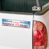 Obama Hamas tegen VS Israël Bumpersticker (Op Truck)
