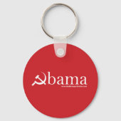 Obama Hammer & Sickle Sleutelhanger (Voorkant)