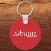 Obama Hammer & Sickle Sleutelhanger (Voorkant)
