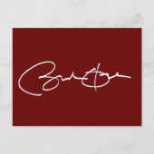 Obama-handtekening Briefkaart (Voorkant)