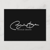 Obama-handtekening Briefkaart (Voorkant)