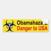 Obama Hazard bumper sticker (Voorkant)