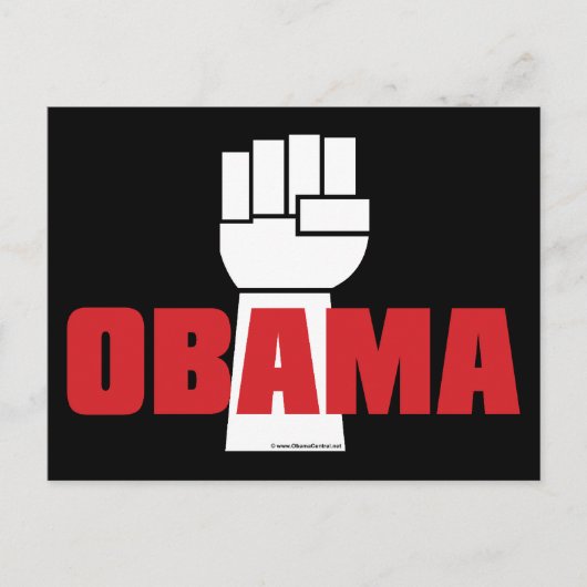 Obama heeft gelijk! briefkaart (Voorkant)