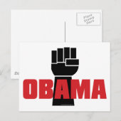 Obama heeft gelijk! briefkaart (Voorkant / Achterkant)