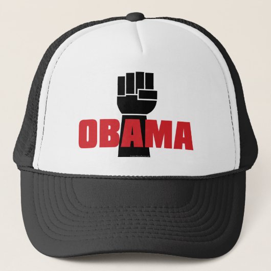 Obama heeft gelijk! trucker pet (Voorkant)