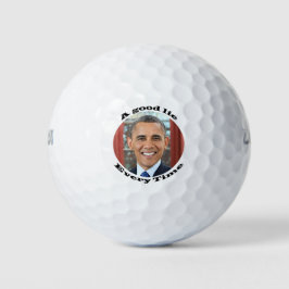 Obama heeft gelogen golfballen
