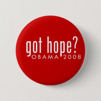 Obama heeft hoop? ronde button 5,7 cm