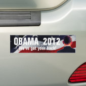 Obama heeft je Bumpersticker van 2012 gekregen (Op auto)