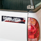 Obama heeft je Bumpersticker van 2012 gekregen (Op Truck)