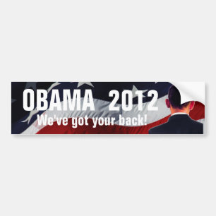 Obama heeft je Bumpersticker van 2012 gekregen