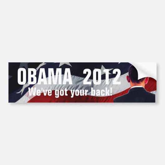 Obama heeft je Bumpersticker van 2012 gekregen (Voorkant)