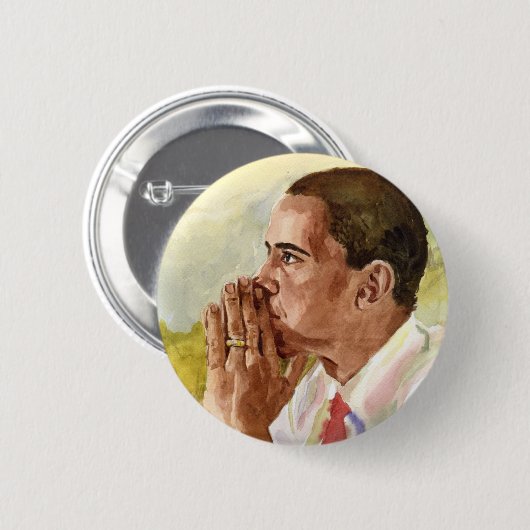 Obama Herdenking Inaugurale Button (Voorkant /achterkant)