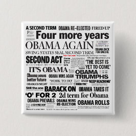 Obama herkozen Headline Collage Button