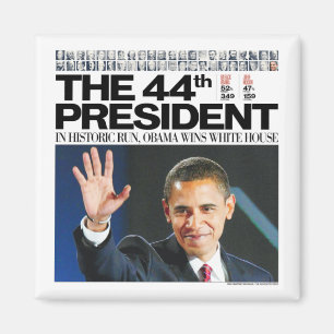 Obama: Het 44e President Magnet