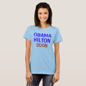 OBAMA HILTON 2008 T-SHIRT (Voorkant volledig)