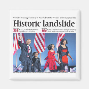Obama: Historisch landdia Magnet