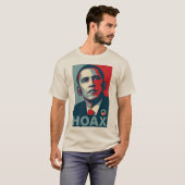 Obama_Hoax T-shirt (Voorkant volledig)