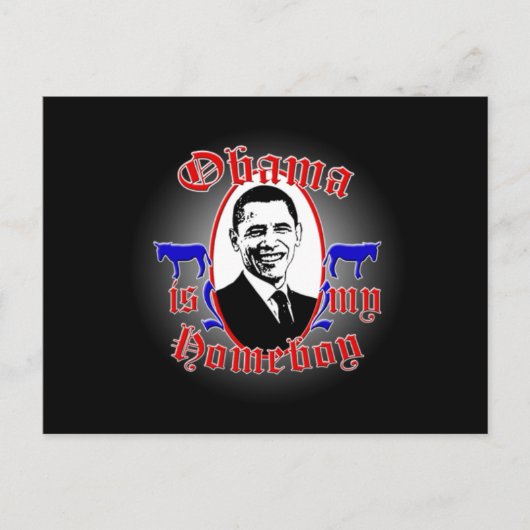 Obama_Homeboy_Mag2 Briefkaart (Voorkant)